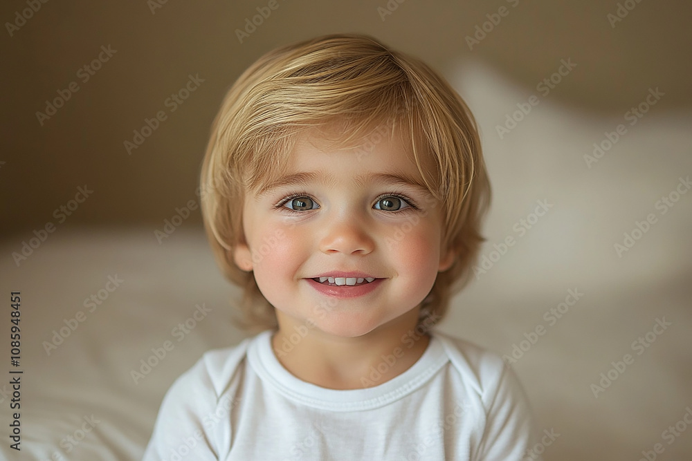portrait of an white little boy with a smile portrait of an white little boy with a smile