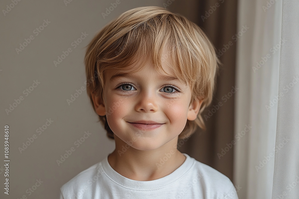 portrait of an white little boy with a smile portrait of an white little boy with a smile
