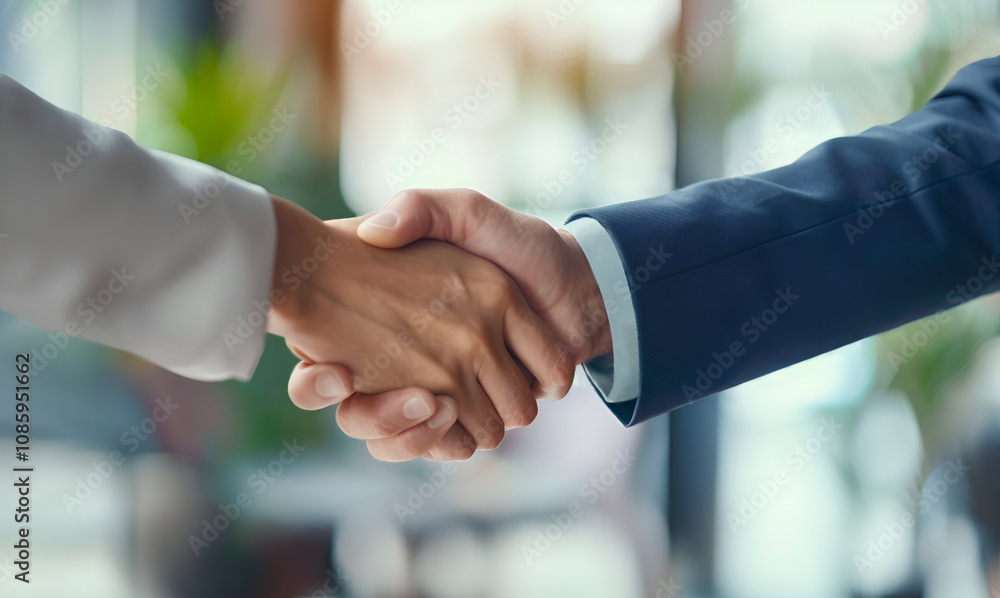 Businessmen handshake in photography shot business meeting and partnership concept with copy space Businessmen handshake in photography shot business meeting and partnership concept with copy space