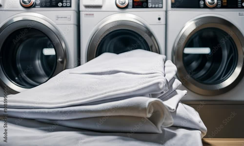 Laundry in a hospital. Laundry in a hospital.