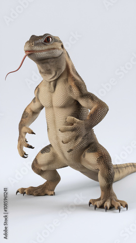 Wild Lizard Model | High-Quality Realistic 3D Renderings of Lizards | Wildlife Art, Reptile Sculptures, Nature-Inspired 3D Models, Detailed Lizard Design, and Creative Digital Artwork