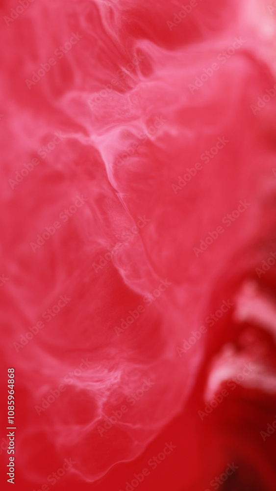 Abstract flowing. Marble structure. Acrylic texture on canvas with scarlet gradient splash. Red white colors on modern art background. Abstract flowing. Marble structure. Acrylic texture on canvas with scarlet gradient splash. Red white colors on modern art background.