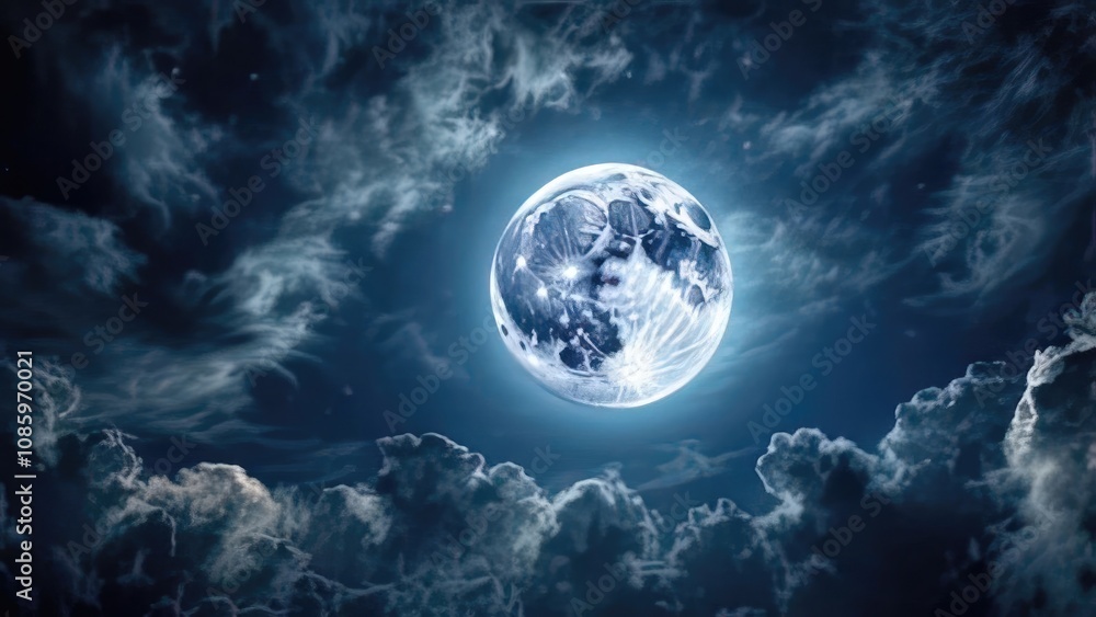 moon in the clouds moon in the clouds
