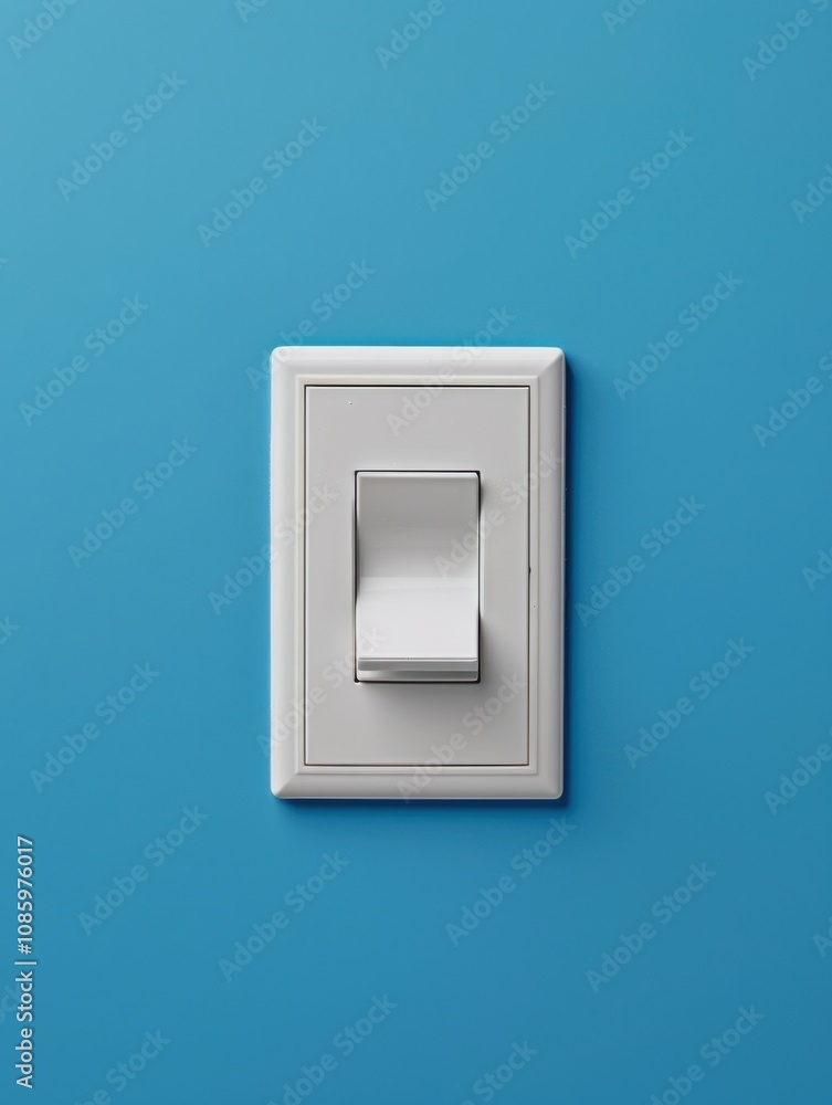 Light switch action in modern home interior design minimalist aesthetic Light switch action in modern home interior design minimalist aesthetic