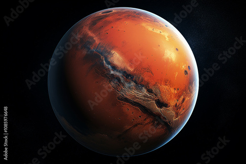a close up image of mars