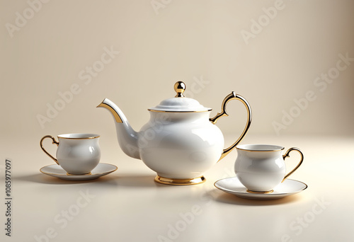 teapot and cup