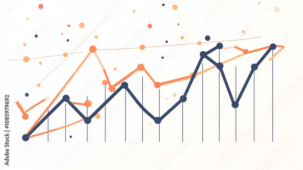 Line graph showing a significant decline in performance metrics over the recent quarter highlighting key business challenges Line graph showing a significant decline in performance metrics over the recent quarter highlighting key business challenges