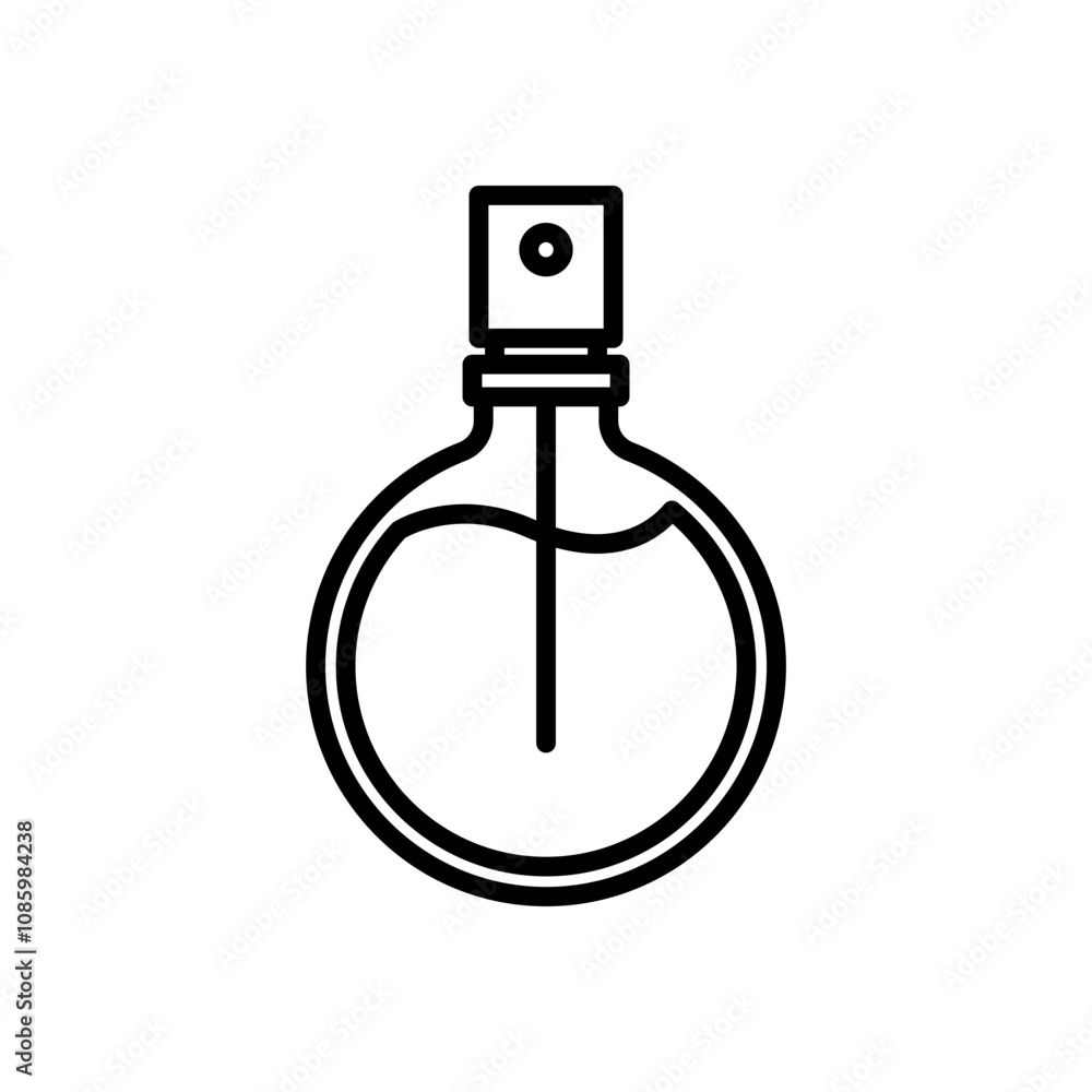 perfume icon vector, line style icon perfume icon vector, line style icon