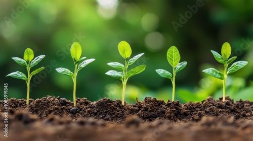 New resources, representing growth and development