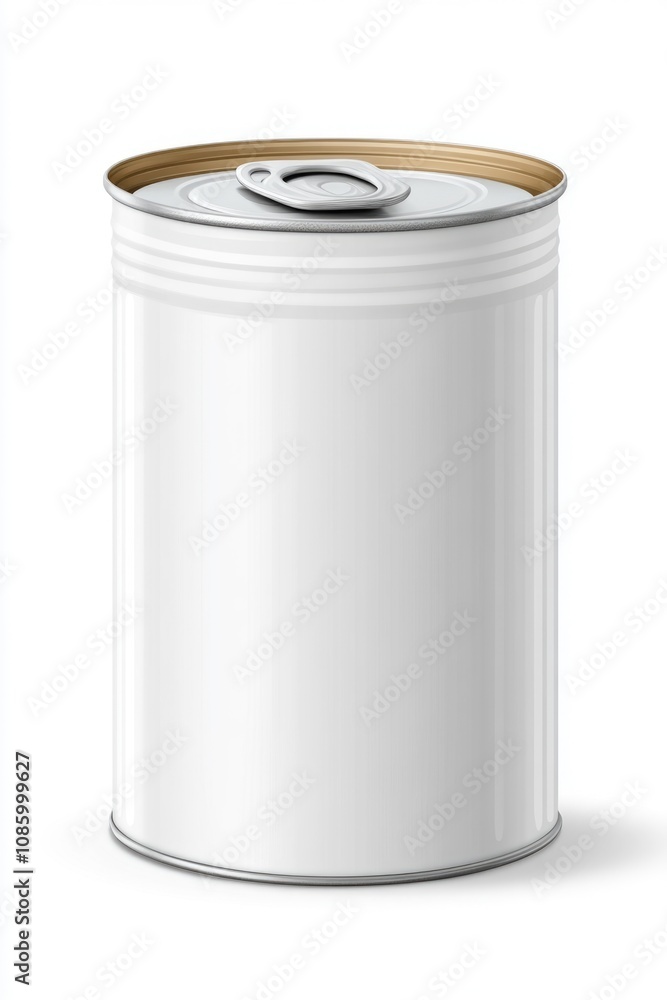 A simple, white container with a wooden lid on a clean white background A simple, white container with a wooden lid on a clean white background