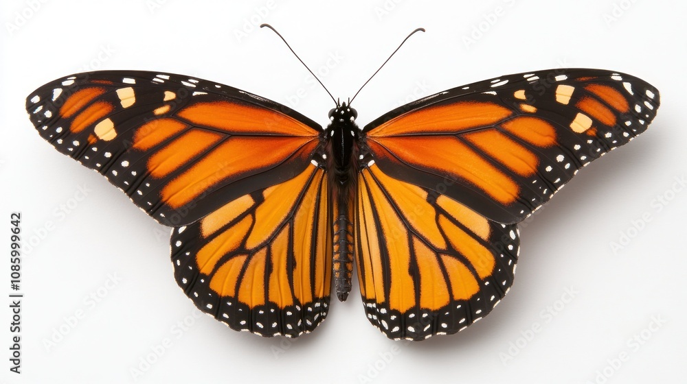 Fototapeta premium Monarch Butterfly Close-Up