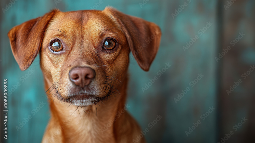 An intimate portrait capturing a fluffy and adorable dog in a curious pose, radiating warmth and affection in a close-up shot. An intimate portrait capturing a fluffy and adorable dog in a curious pose, radiating warmth and affection in a close-up shot.