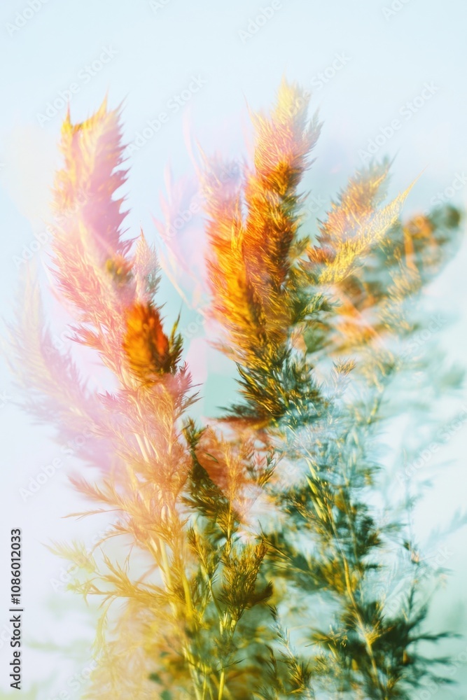 A close-up view of a plant with a blurred background, suitable for use in botanical or educational contexts A close-up view of a plant with a blurred background, suitable for use in botanical or educational contexts
