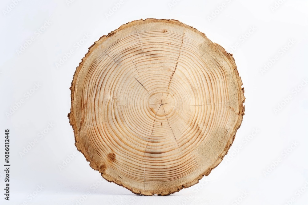 A cut log, often used for firewood or crafts A cut log, often used for firewood or crafts