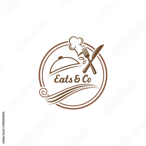 Stylish Café and Dining Logo Design