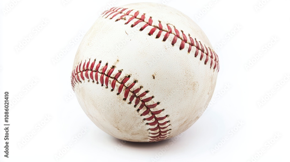 Baseball isolated on a white background with clipping path Baseball isolated on a white background with clipping path
