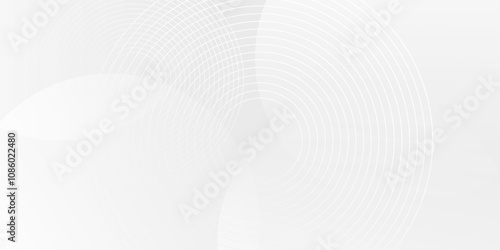 Abstract Geometric modern white and gray color . Modern and Creative Trend design in vector