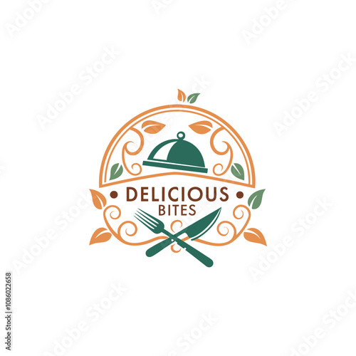 Retro Food and Beverage Logo Template