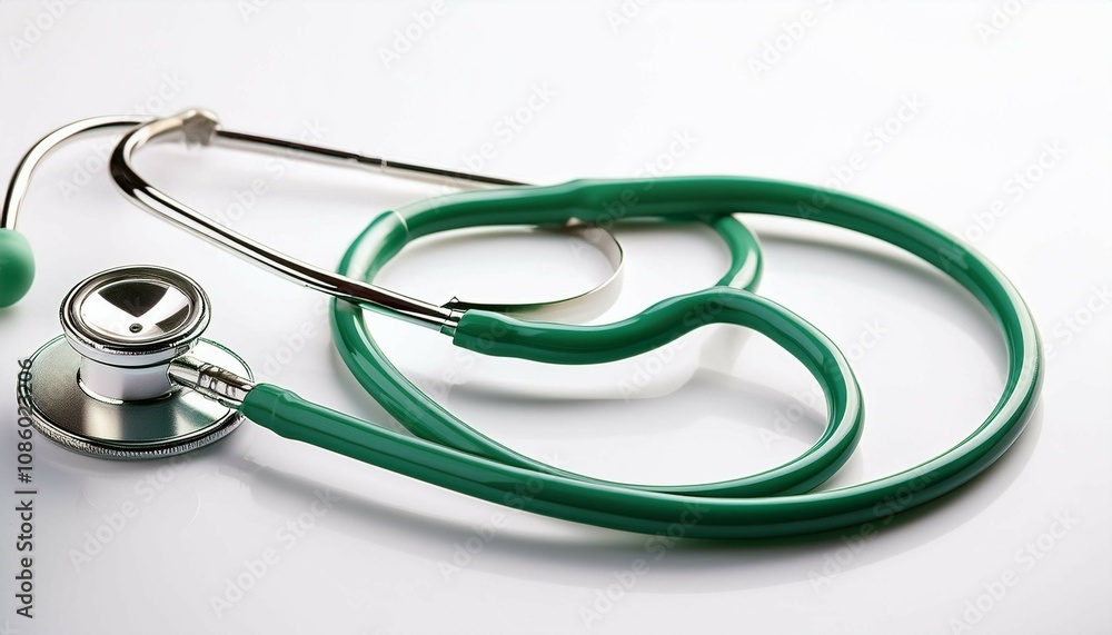 stethoscope on white background stethoscope on white background
