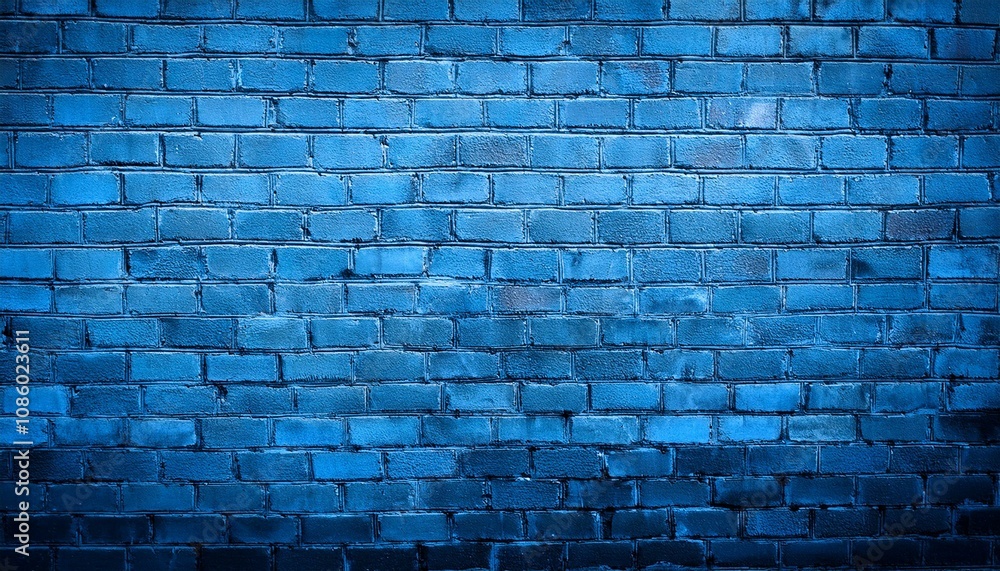 blue brick wall blue brick wall