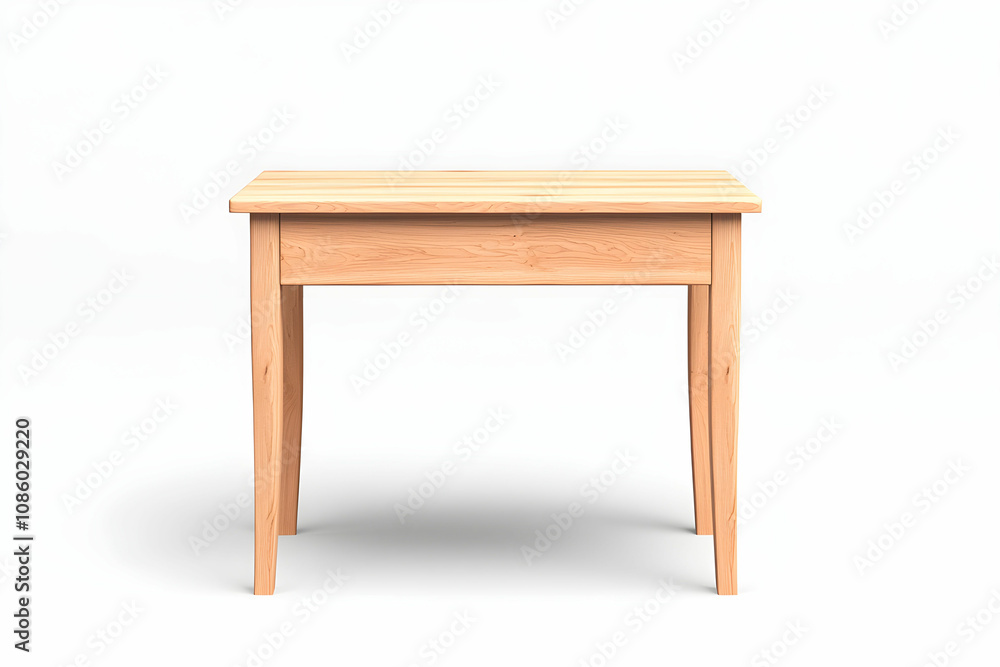 Simple and Elegant Wooden Table with Clean Lines Ideal for Modern and Minimalist Interior Spaces, Perfect for Dining, Work, or Decorative Purposes Simple and Elegant Wooden Table with Clean Lines Ideal for Modern and Minimalist Interior Spaces, Perfect for Dining, Work, or Decorative Purposes