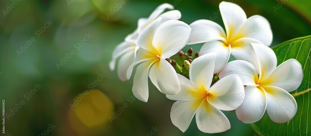 White Frangipani Blossom White Frangipani Blossom