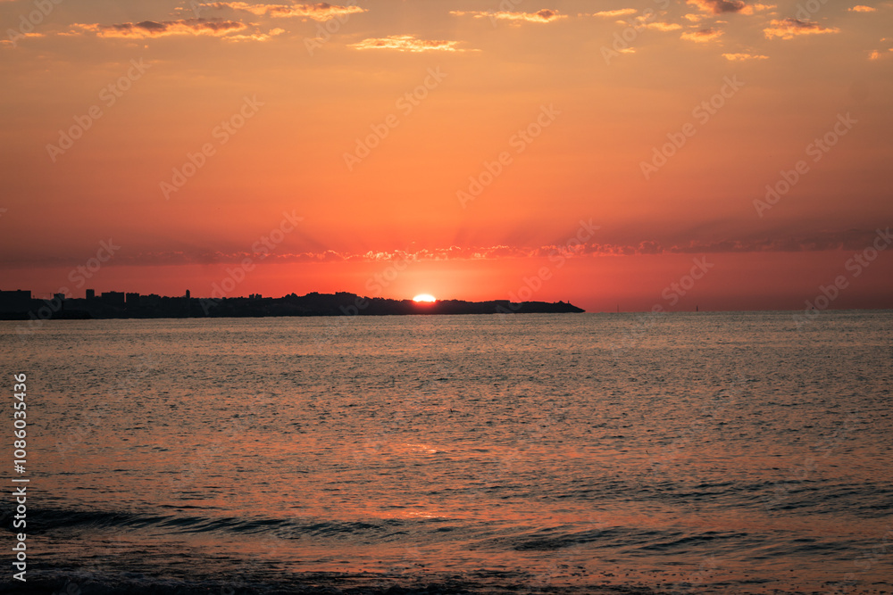 Obraz premium sunrise in the bahia