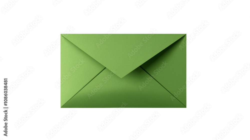Green envelope transparent background Green envelope transparent background