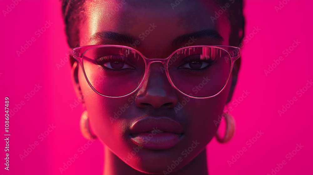 presentation slides in shades of bright neon pink showcasing a dating app for women, fashion retro funk style presentation slides in shades of bright neon pink showcasing a dating app for women, fashion retro funk style