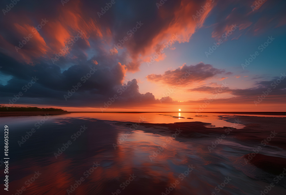Twilight's Burning Reflection Twilight's Burning Reflection