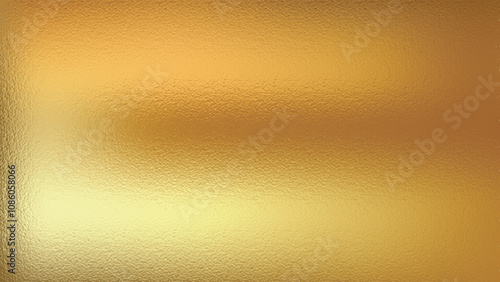 Abstract light and dark gold foil texture background with glass effect. Vector illustration