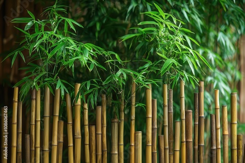 giant bamboo, thicket, forest