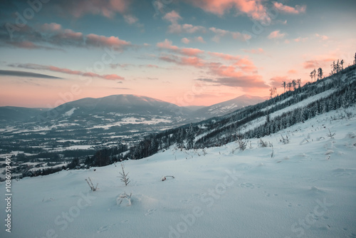 Winter in the mountains