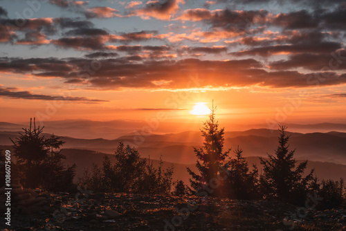 Autumn in the mountains