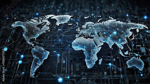 World Communication Business technology Networking