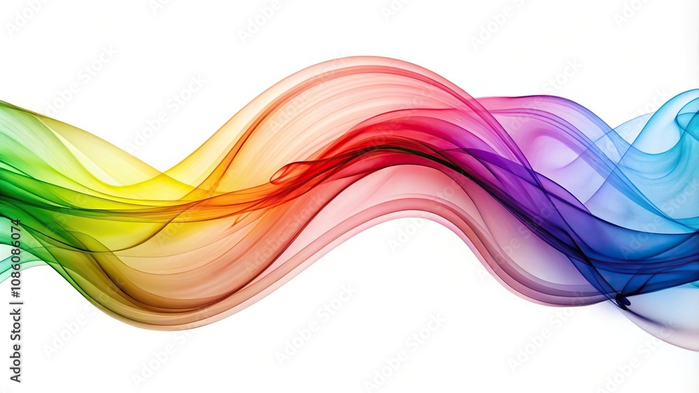 Colorful abstract wave smoke gradient design Colorful abstract wave smoke gradient design