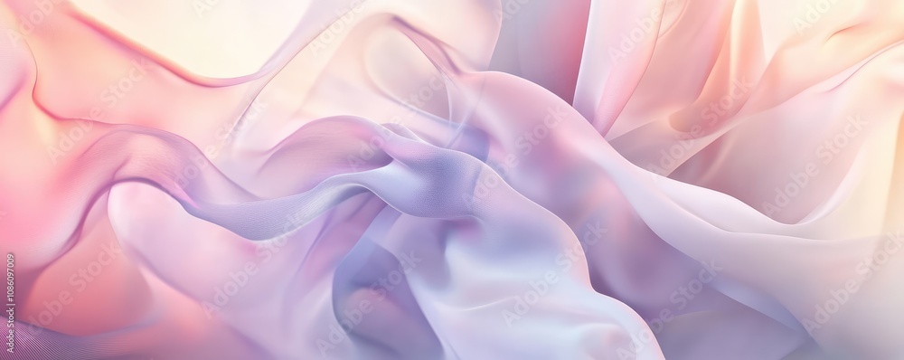 Obraz premium Elegant abstract backgrounds featuring flowing pastel tones and smooth textures, perfect for modern design and aesthetic projects