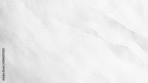 Wallpaper Mural A serene and textured blank white watercolor paper ideal for artistic projects. Torontodigital.ca