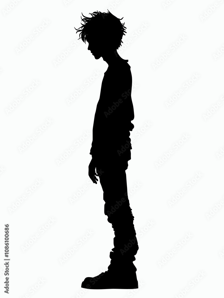 Man is standing in a white background. Man is standing in a white background.