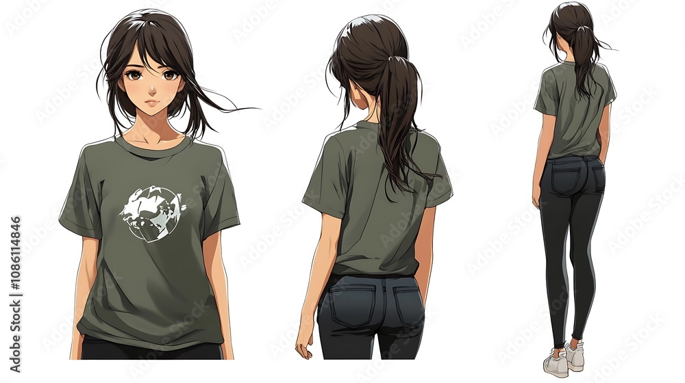 Anime Girl Character Design Anime Girl Character Design