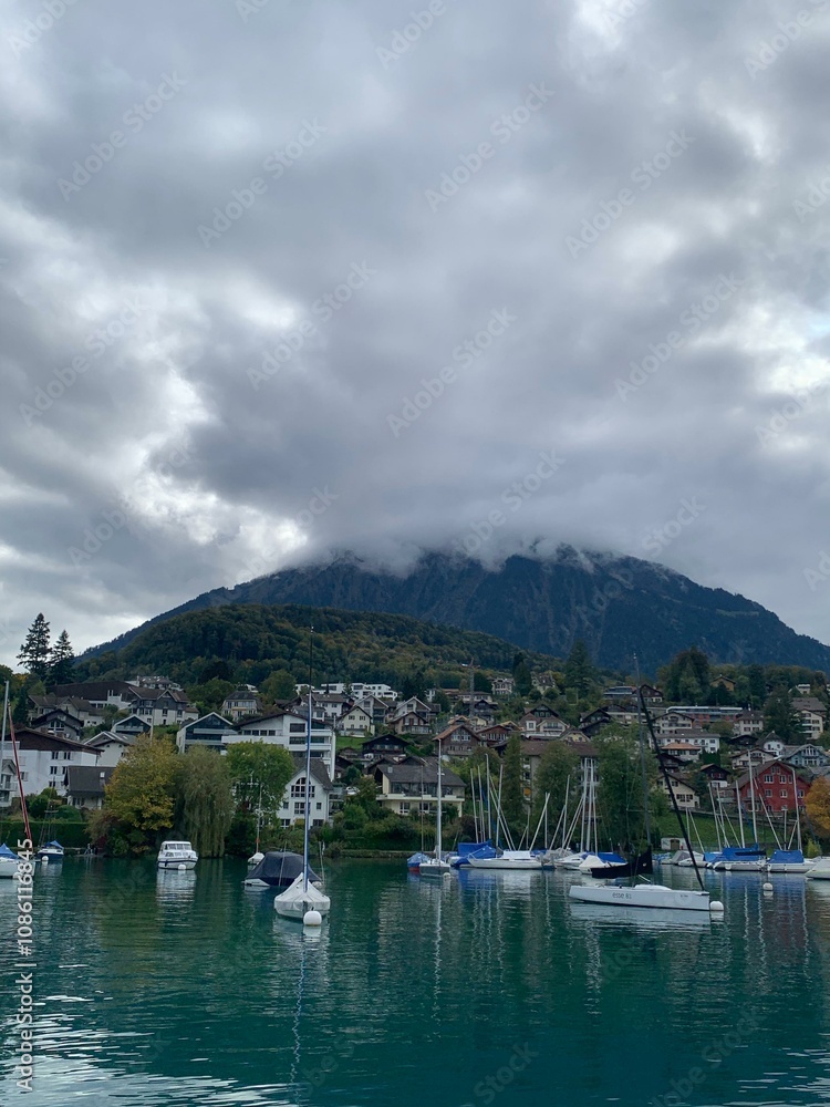 Fototapeta premium Mountain in Switzerland.