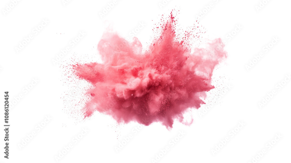 Red smoke transparent background Red smoke transparent background