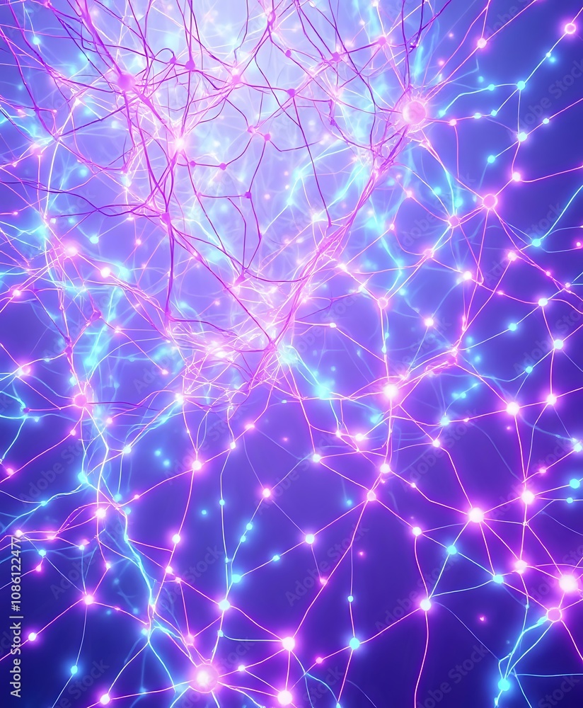 Neon Circuit Glitch - Vaporwave Galaxy Neon Circuit Glitch - Vaporwave Galaxy