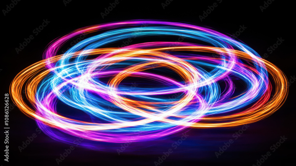 Futuristic Abstract Neon Background Futuristic Abstract Neon Background