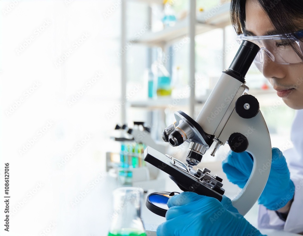 A diverse, multinational team of scientists and researchers work together in a lab using microscopes and advanced equipment, focusing on pharmaceutical development, drug discovery, and biotechnology. A diverse, multinational team of scientists and researchers work together in a lab using microscopes and advanced equipment, focusing on pharmaceutical development, drug discovery, and biotechnology.