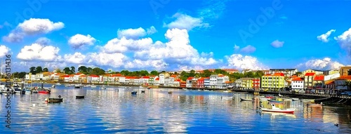 Panorámica de Mugardos, Galicia photo