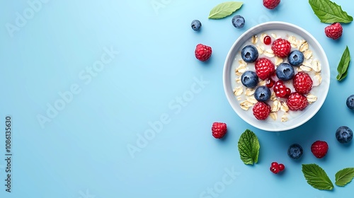 Wallpaper Mural Warm porridge with butter , creating a simple and nostalgic food background Torontodigital.ca