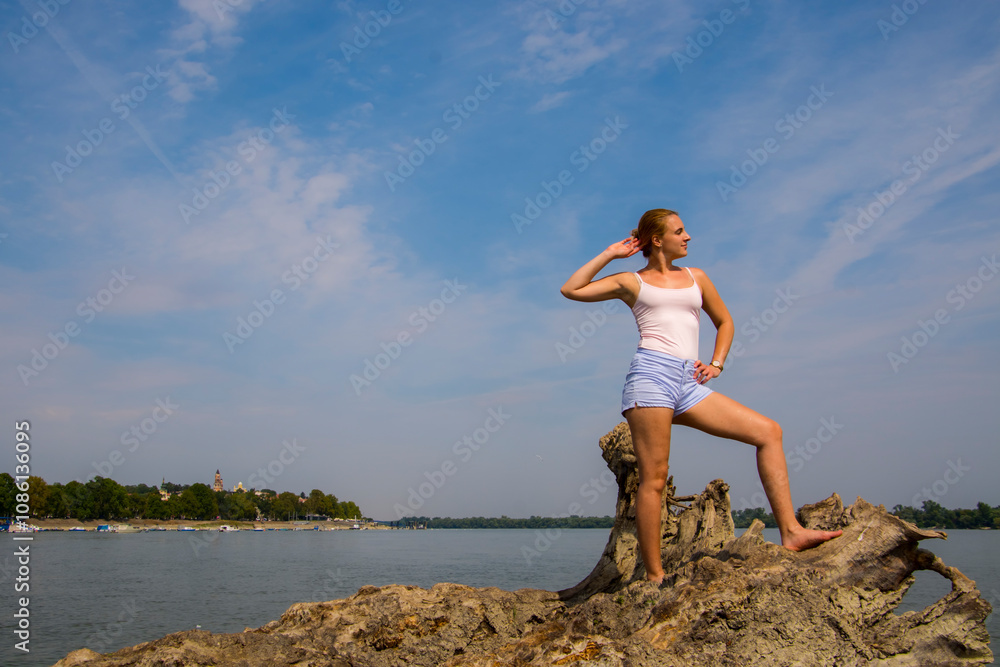 Great War Island in the Danuba river at Belgrade Great War Island in the Danuba river at Belgrade