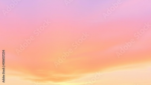 Abstract watercolor sunset sky background in shades of orange and purple with a dreamy and ethereal feel, sky, dreamy