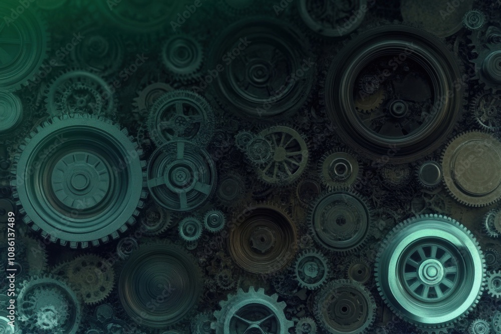 Intricate Machinery A Tapestry of Gears Intricate Machinery A Tapestry of Gears